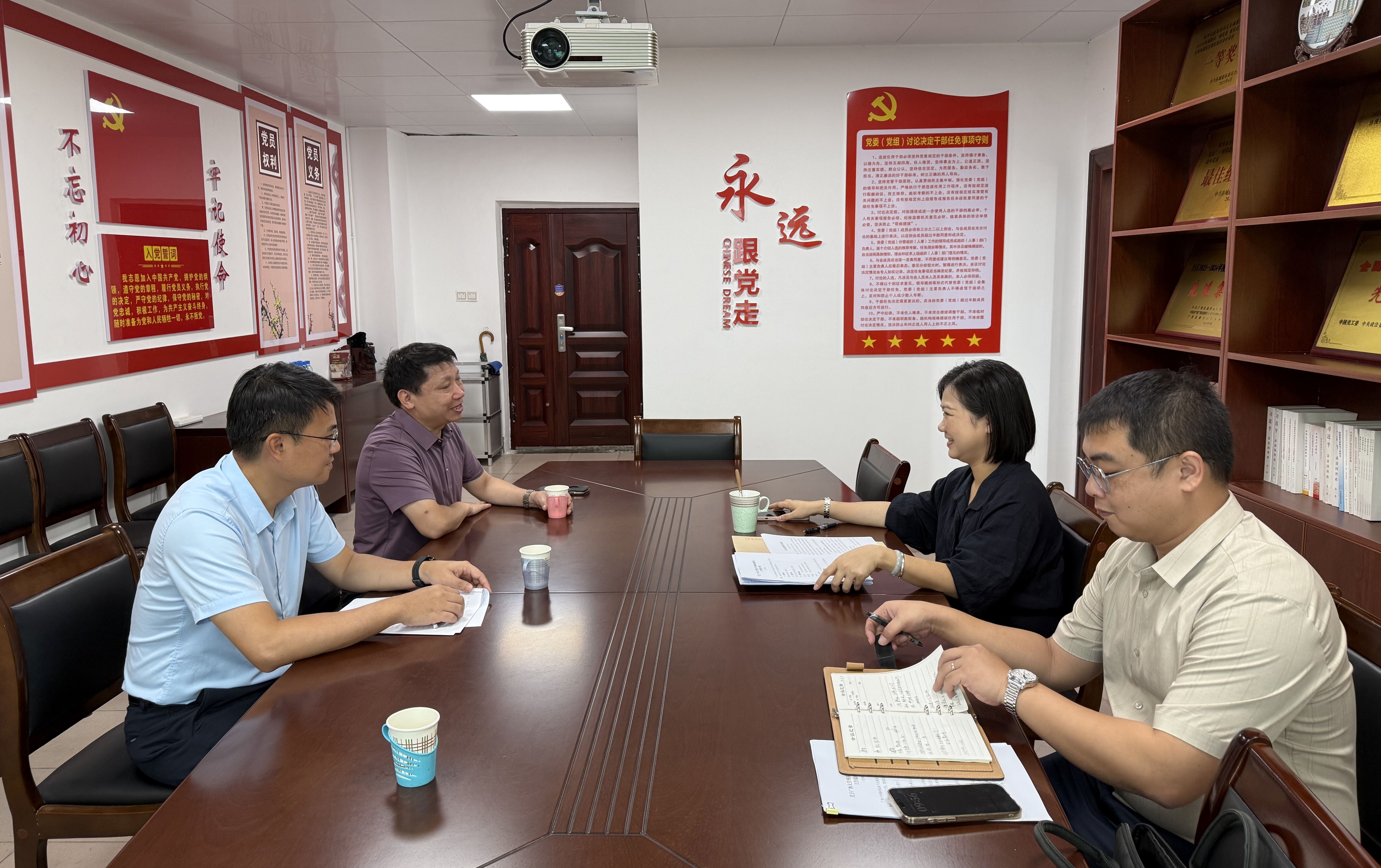 公司赴防城港东兴市走访调研 选调生工作